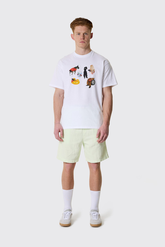 Carhartt WIP S/S Jacob Rochester T-Shirt White - Calico Club