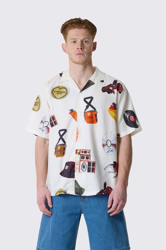 今期carhartt wip S/S JACOB ROCHESTER SHIRT Carhartt WIP S/S Jacob Rochester T-Shirt, White | Official