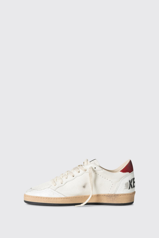 Golden Goose F006777.121 Ball Star White/Silver Blue/Red/White