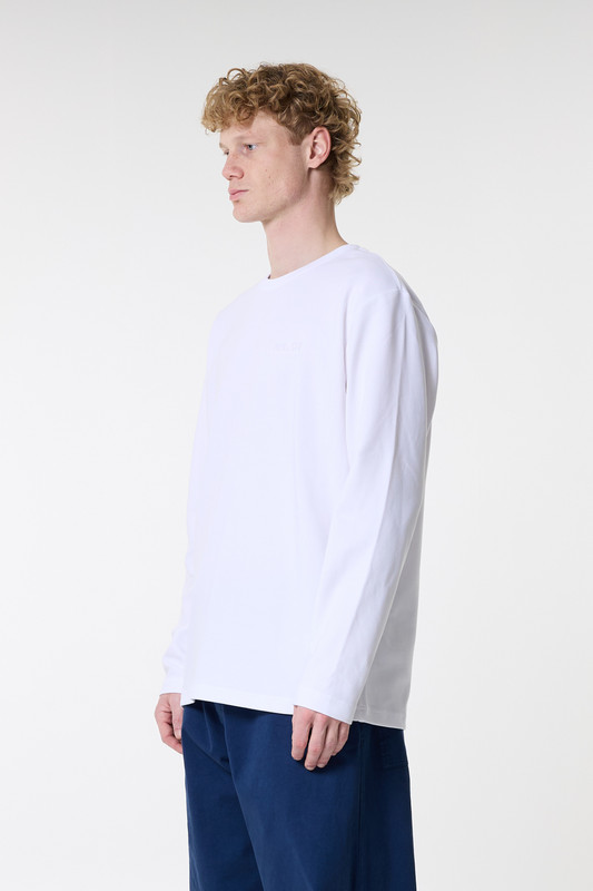 NN.07 Nat LS Logo 3457 White