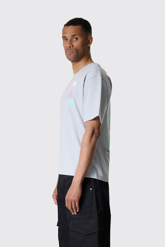 The North Face Men's Graphic SS Tee - Ap A0M1 High Rise Grey