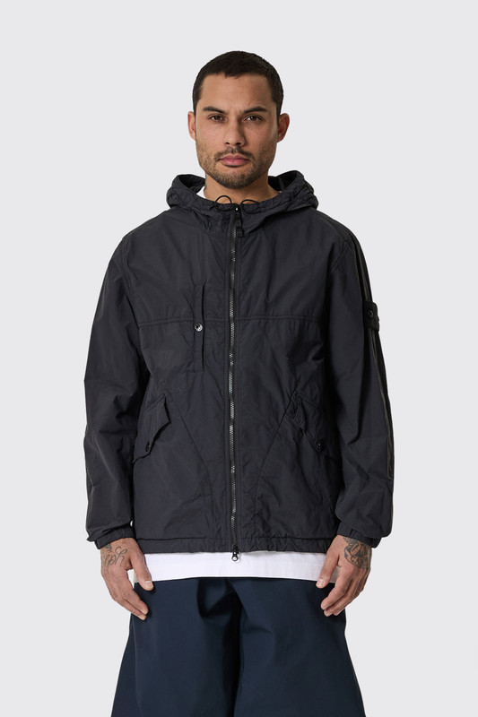 Stone Island S00F6 Short Parka Black