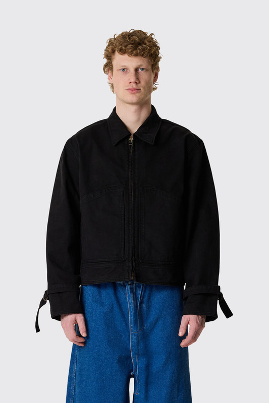 Stockholm Surfboard Club Work Jacket Black