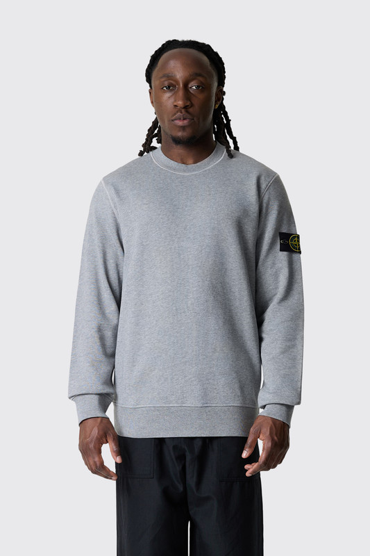 Stone Island S0051 Sweatshirt Melange Grey