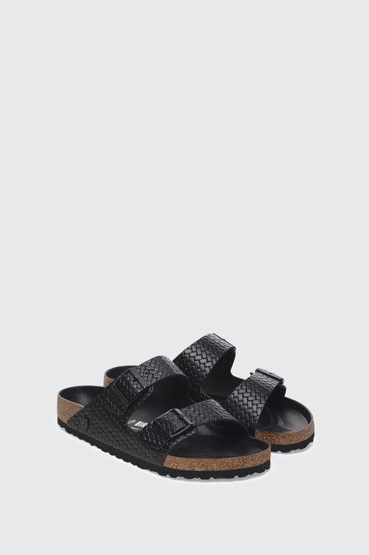 Birkenstock Arizona Rivet Logo Embossed Black