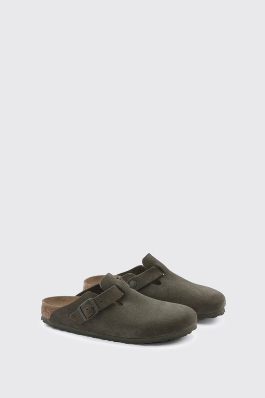 Birkenstock Boston Suede Leather Thyme