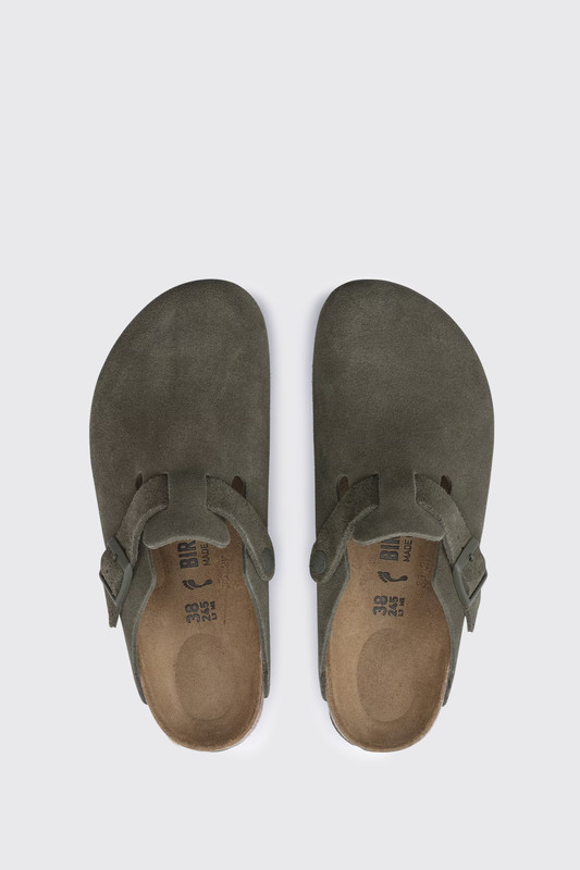 Birkenstock Boston Suede Leather Thyme