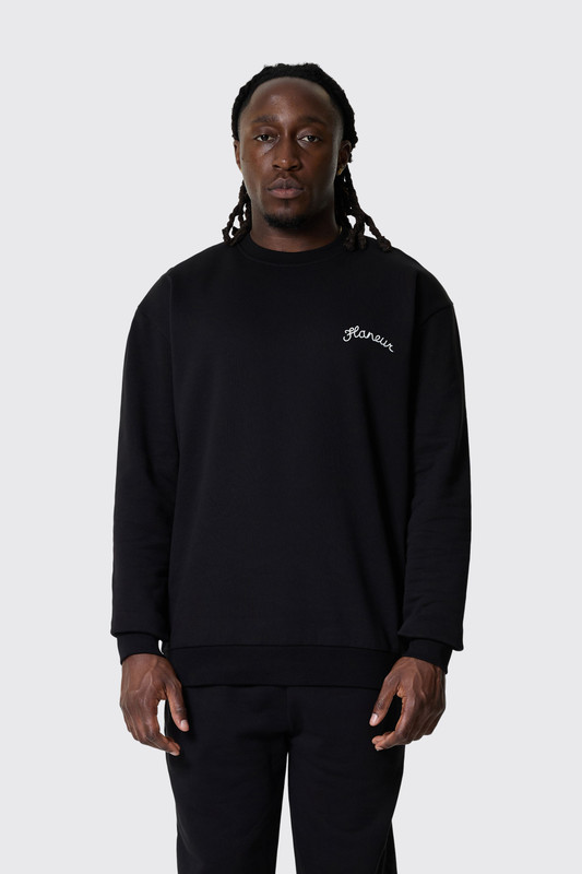 Flaneur Signature Sweater 99 Black