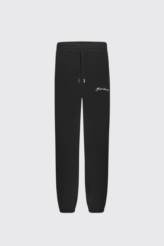 Flaneur Signature Sweatpants 999 Black