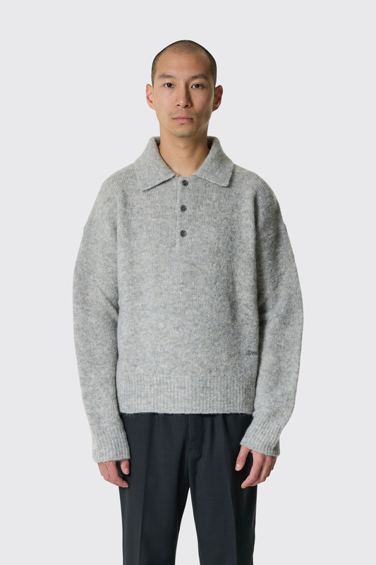 AMI Paris HPL405 Alpaga Gris