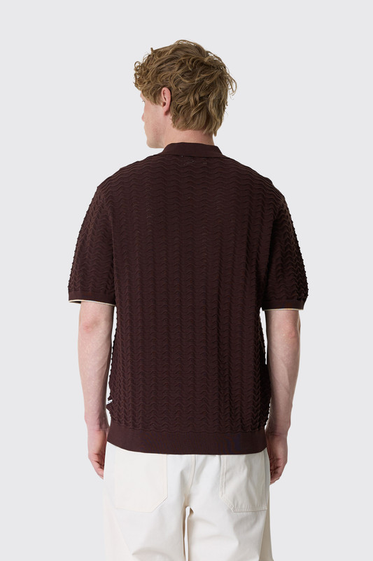 NN.07 Gustav Full Zip 6636 Coffee