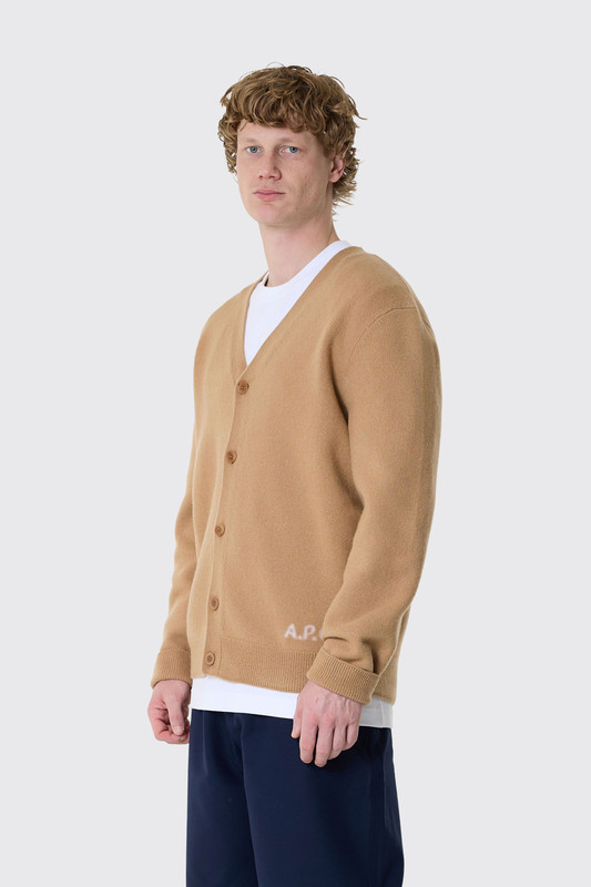 A.P.C Cardigan Kenny CAB Camel