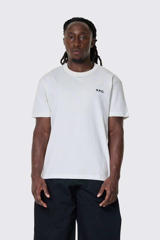 A.P.C T-Shirt Boxy Petit Vpc Tae White/Dark Navy