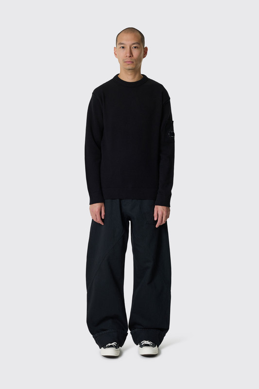C.P. Company Knitwear Crew Neck Black