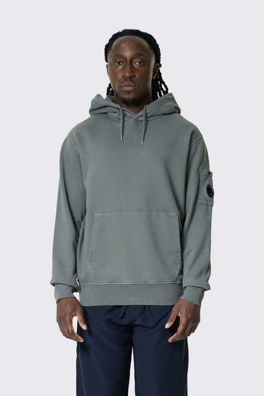 C.P. Company Sweatshirts Sweat Hooded 19CMSS719A-006372R Gunmetal