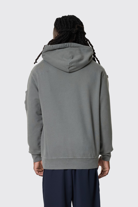 C.P. Company Sweatshirts Sweat Hooded  Gunmetal