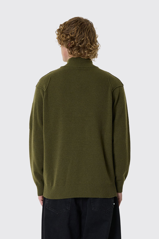 C.P. Company Knitwear Polo Collar  Capers
