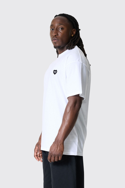 Carhartt WIP S/S Heart II Hartt T-Shirt 02.XX White
