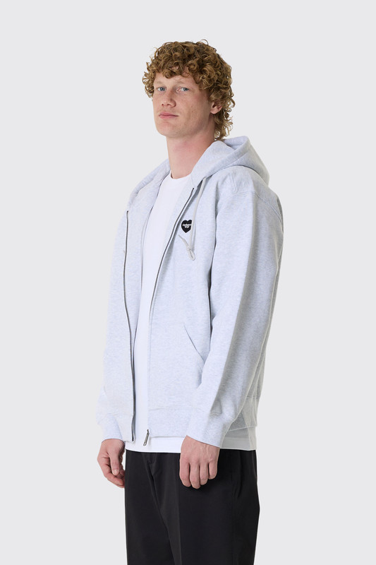 Carhartt WIP Hooded Heart II Hartt Sweat Jacket 482.XX Ash heather
