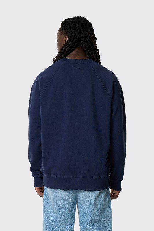 Filling Pieces Sweatshirt Embroidered Knot 150 Navy