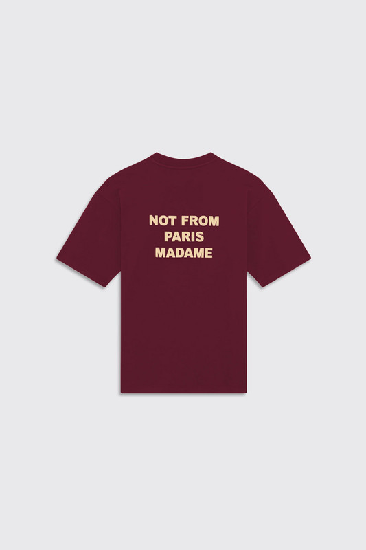 Drole de Monsieur Le T-Shirt Slogan Wine