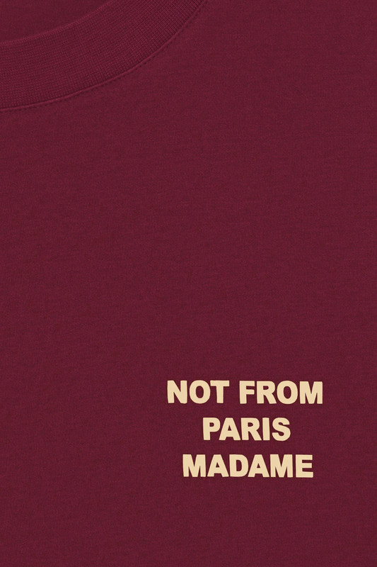 Drole de Monsieur Le T-Shirt Slogan Wine