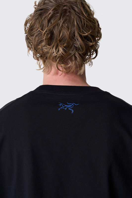 Arc'teryx Kragg Cotton Lithographica SS M Black