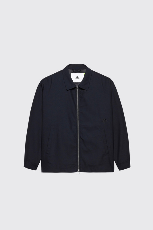 NASA Lined Wool Overshirt Night