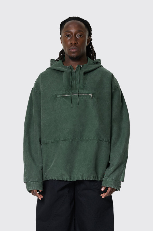 JW Anderson Garment Dye Anorak Pine