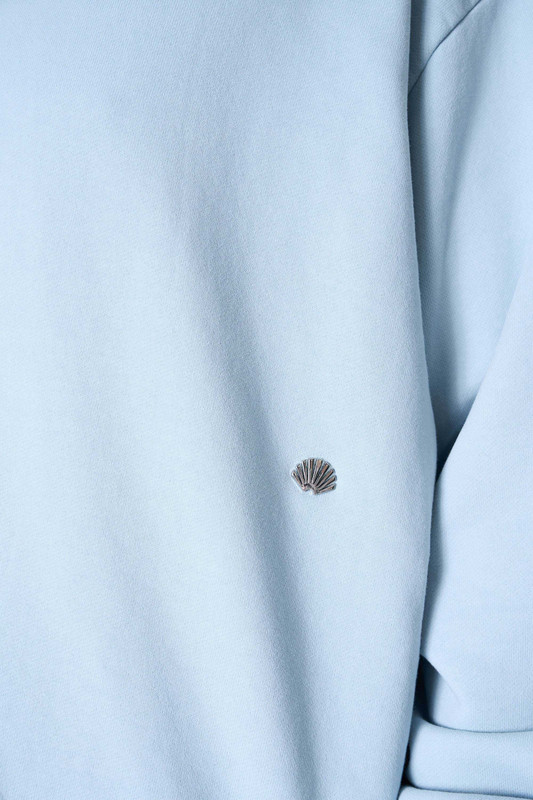 NASA Inflatable Hoodie Denim Blue