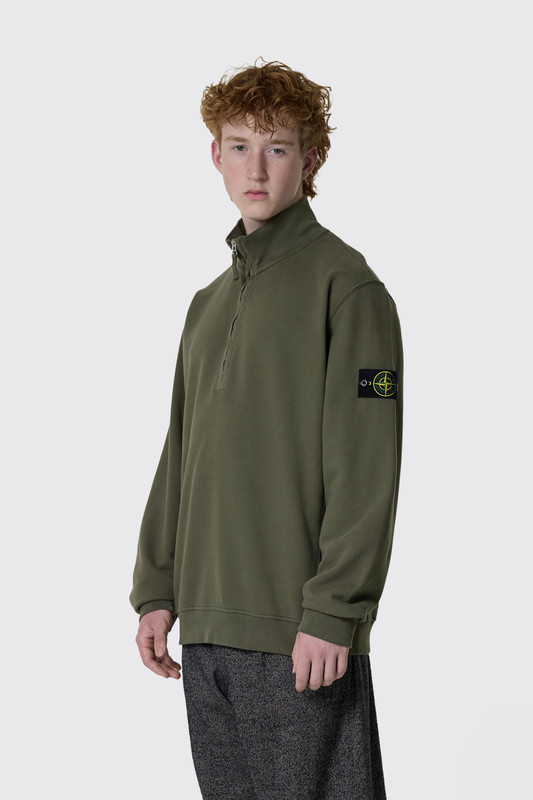 Stone Island 6100068 LS Polo V0054 Military Green