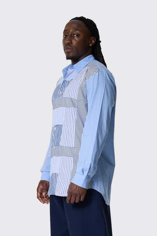 Comme des Garçons SHIRT Shirt Woven Blue/Mix