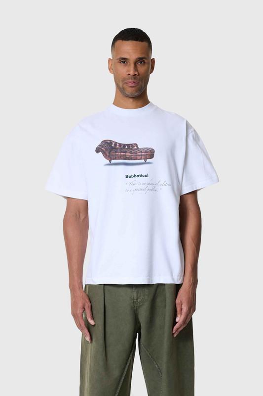 Sabbatical Therapy T-Shirt White