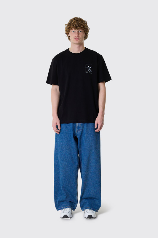 Daily Paper Shadow Grid SS T-Shirt Black