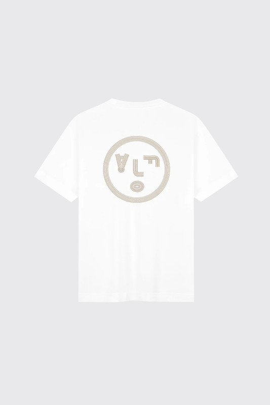 OLAF Lined Face Tee Optical White