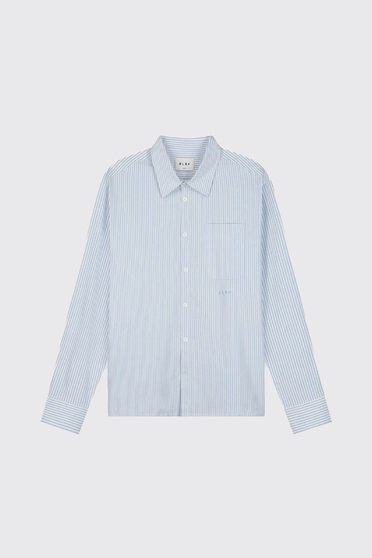 OLAF Oversized Oxford Shirt Light Blue