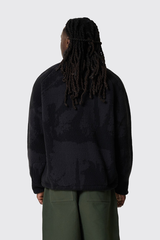 OLAF Fleece jacket Black/Charcoal