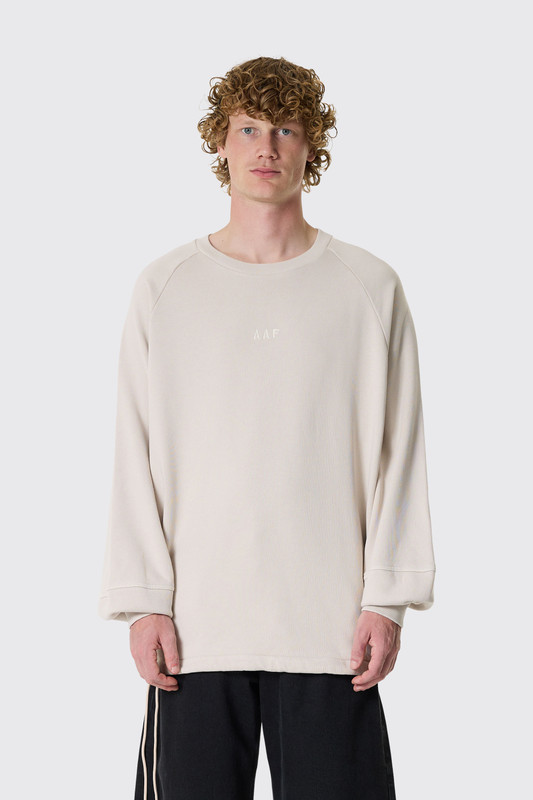 Applied Art Forms Pop-eye Logo Sweatshirt Moonbeam