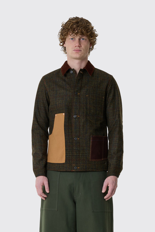 Junya Watanabe MAN Jacket S Khaki x Brown - Calico Club