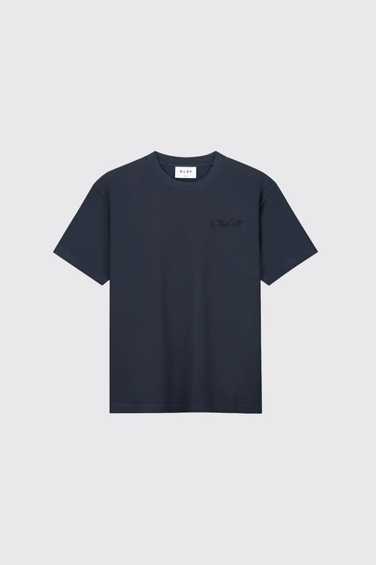 Olaf Hussein Studio Tee M990105 Navy