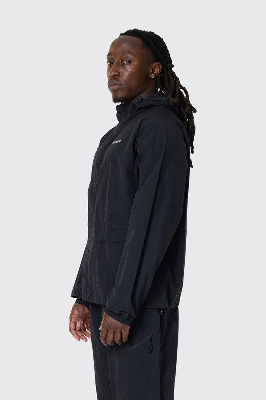 Flaneur Turtle Nylon Jacket Black
