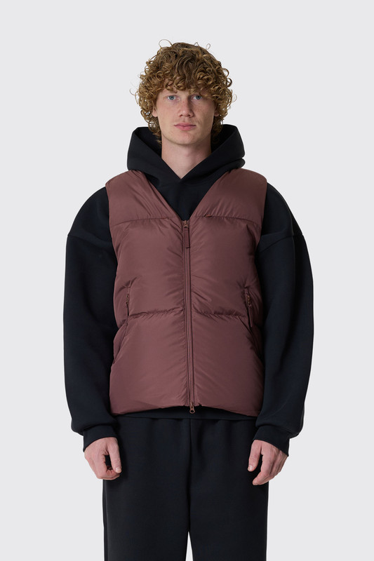 Hiking Patrol Element Down Vest AW25002 Maroon - Calico Club