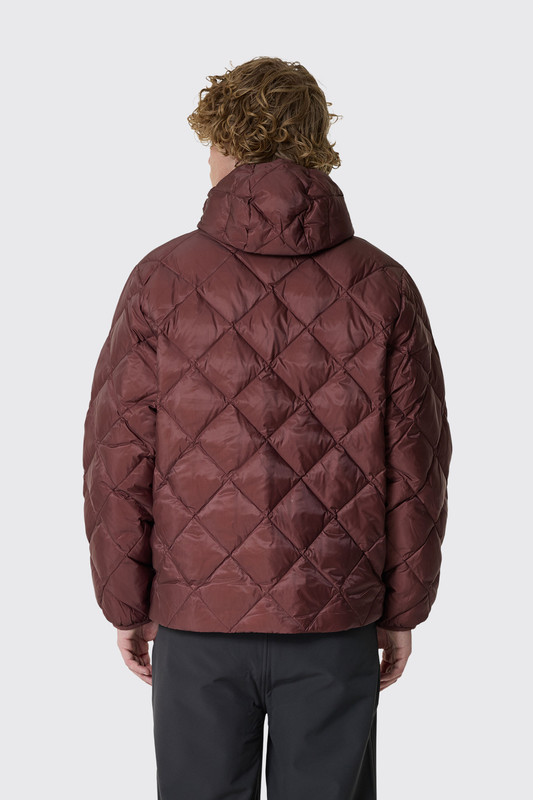 Hiking Patrol Base LT Down Hooded Jacket Maroon