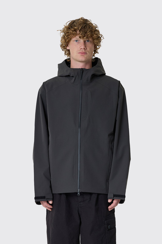 Hiking Patrol Arc 3L Shell Jacket AW25015 Charcoal Black - Calico Club