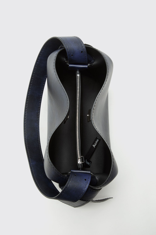 Acne Studios Musubi Tote Bag Navy Blue Acne Studios Musubi Tote Bag Navy Blue