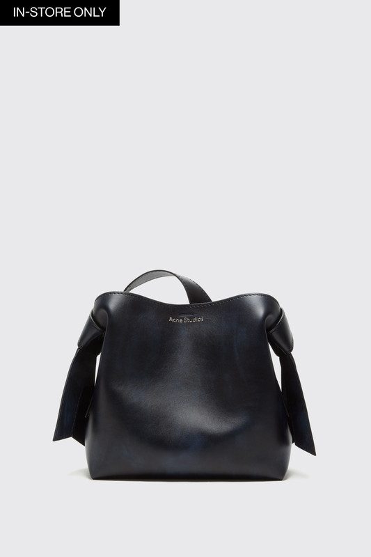 Acne Studios Musubi Tote Bag A10413 Navy Blue - Calico Club