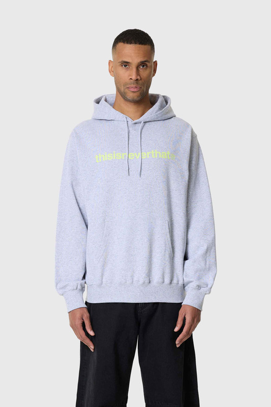 thisisneverthat T-Logo LT Hoodie TN250TSWHO0A Heather Grey