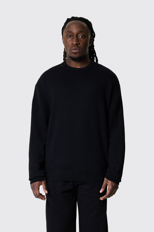 thisisneverthat Fortuna N-Logo Sweater Black