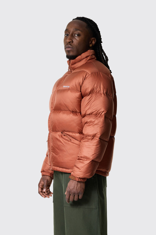 thisisneverthat DSN Down Puffer Jacket Brown