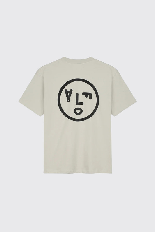 Olaf Hussein Face Tee M990104 Cement